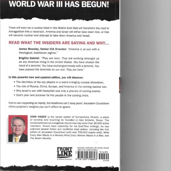 Jerusalem Countdown: Revised and Updated Paperback – January 23, 2007 - Picture 2 of 2